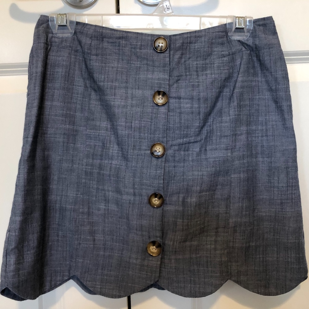 Southern Proper chambray skirt